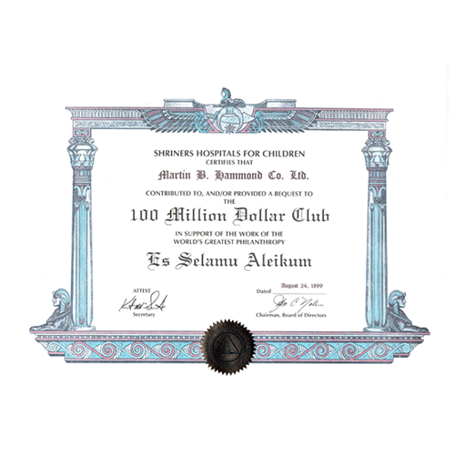 100 Million Dollar Club